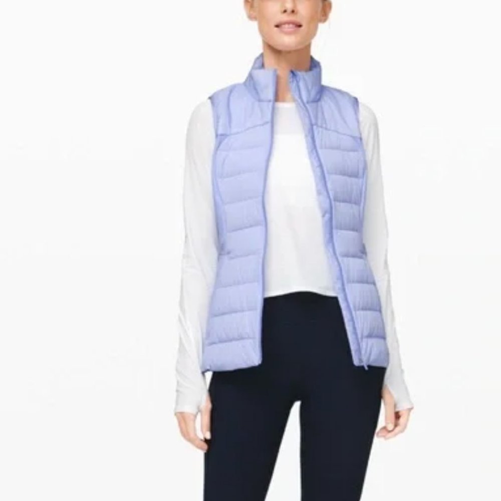 Lululemon Down For It All Vest size 12-Goose Down